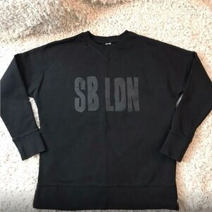 Sweaty Beaty London Black Sweatshirt crewneck xs Loose fit (fits like a S)